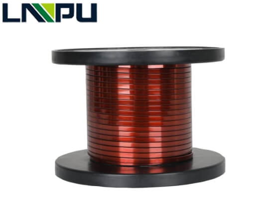 enameled flat copper wire